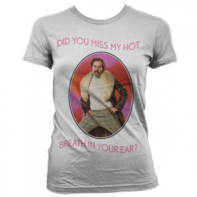 Hot Breath In You Ear Girly T-Shirt 1