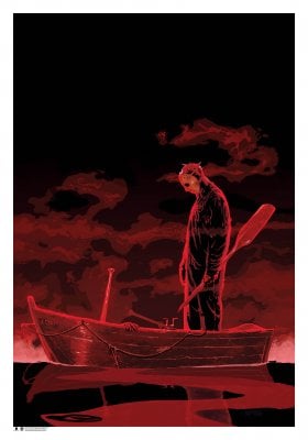 Jason Voorhees Red Lake Poster 61x91 cm 1