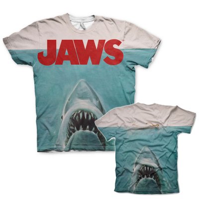 Jaws allover t-shirt dubbel