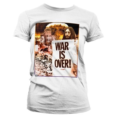 John Lennon - War Is Over Girly Tee 1