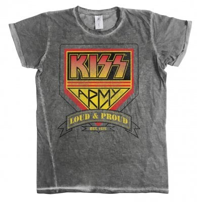 KISS ARMY - Loud & Proud slidt t-shirt