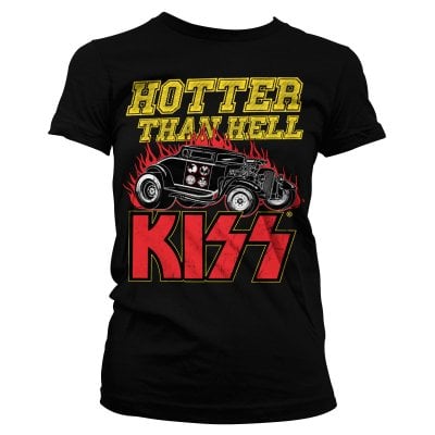 KISS - Hotter Than Hell pige t-shirt