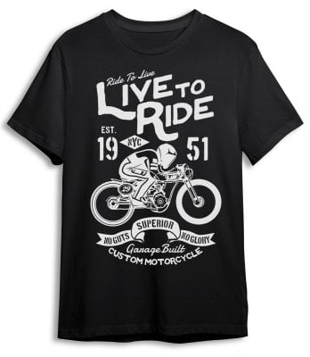Live to ride T-shirt