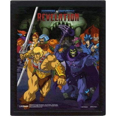Masters Of The Universe: Revelation - 3D plakat med ramme