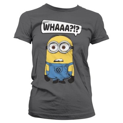 Minions - Whaaa?!? girly T-shirt 1