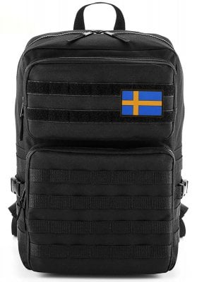 MOLLE rygsæk - Sveriges flag