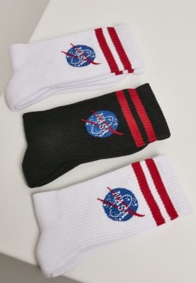 NASA logo retro sokker 3-Pack