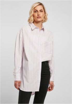 Ladies Oversized Stripe Shirt 1