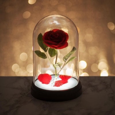 Disney - Beauty and the Beast Enchanted Rose Light 0