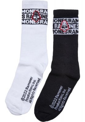 Ramones Skull Socks 2-Pack 1