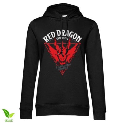 Red Dragon - Chaotic Evil Girls Hoodie 1