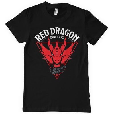 Red Dragon - Chaotic Evil T-Shirt 1