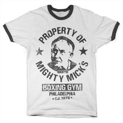 Rocky - Mighty Mick's Gym Ringer Tee 1