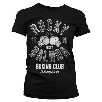 Rocky Balboa Boxing Club Girly Tee 1