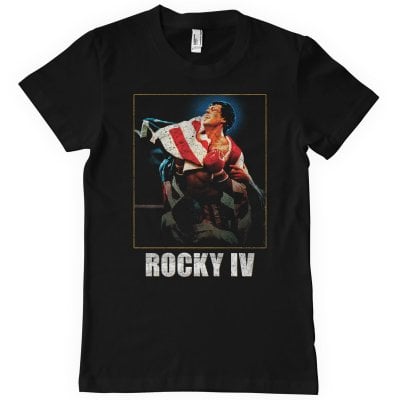 Rocky IV Washed Cover T-Shirt 1