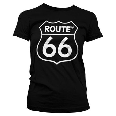 Route 66 Logo Dæme T-shirt 1