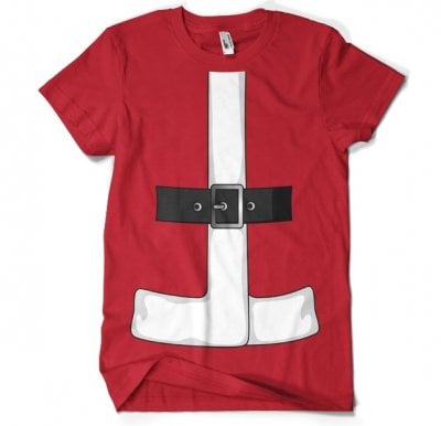 Santas Suit Cover Up T-Shirt 1