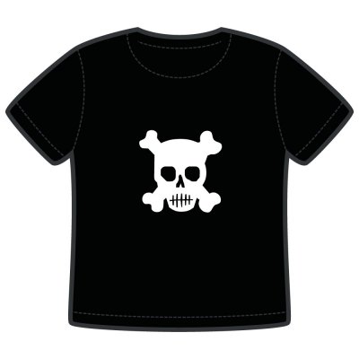 Skull t-shirt barn