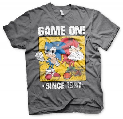 Sonic - Game On Since 1991 T-Shirt 1