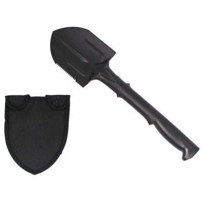 Spade, nylon handle, black 1