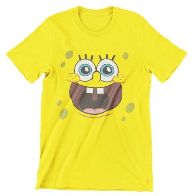 Sponge Happy Face Kids T-Shirt 1