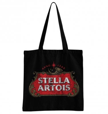 Stella Artois Washed Logo Tote Bag 1
