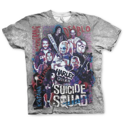 Suicide Squad allover t-shirt 0