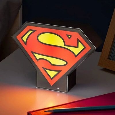 Superman box lampe
