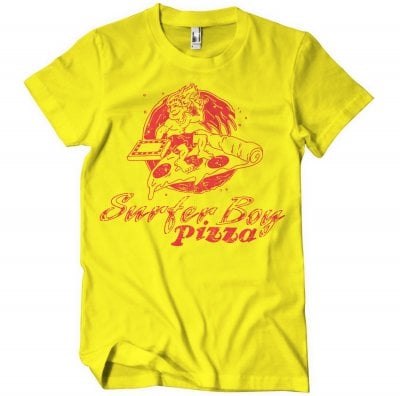 Surfer Boy Pizza T-Shirt 1