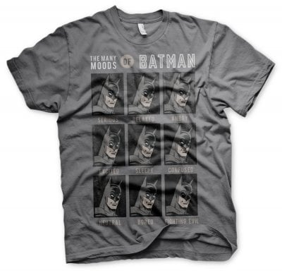The Many Moods Of Batman T-Shirt 1