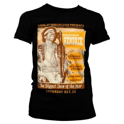 The Sound Of Hendrix Poster Pige T-shirt 1