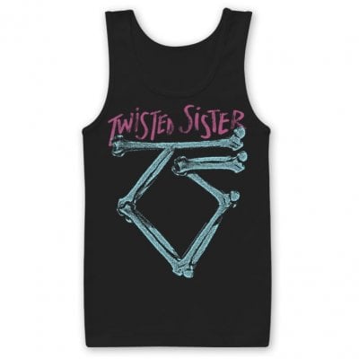 Twisted Sister Washed Logo Tank Top 1