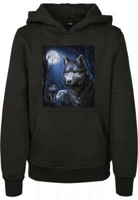 Wolf hoodie børn 1