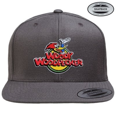 Woody Woodpecker Classic Logo Premium Snapback Cap 1